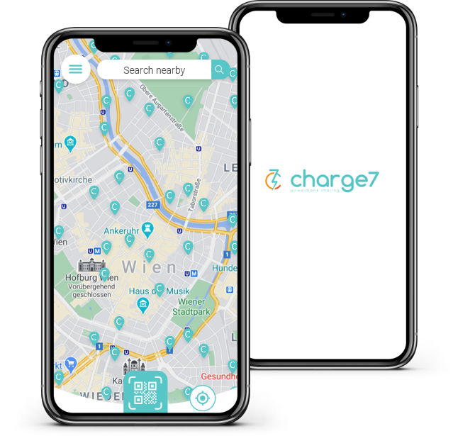 Screenshot der charge7 App